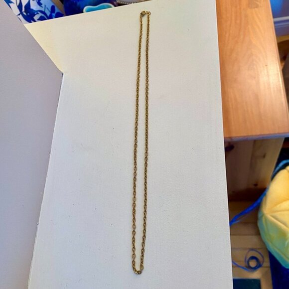 3 For $25 Gold Tone Long Chain Necklace - Picture 5 of 6
